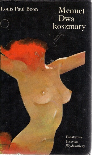 Okładka: Louis Paul Boon - Menuet. Dwa koszmary