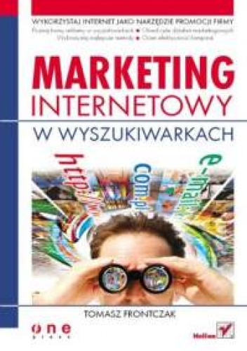 Okładka: Tomasz Frontczak - Marketing internetowy w wyszukiwarkach.