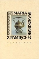Okładka: Maria Iwaszkiewicz - Z pamięci