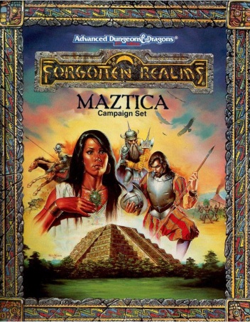 Okładka: Douglas Niles - Maztica Campaign Set
