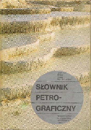 Okładka: Wacław Ryka - Słownik petrograficzny