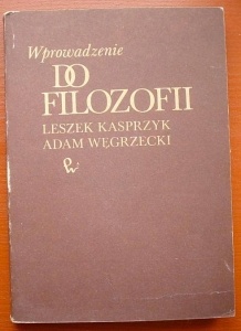 Okładka: Leszek Kasprzyk - Wprowadzenie do filozofii