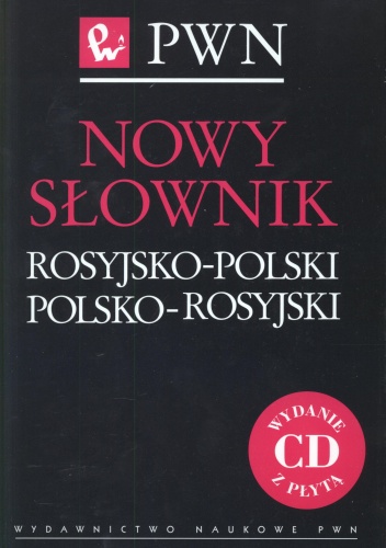 Okładka:  - Nowy słownik rosyjsko - polski polsko - rosyjski +CD