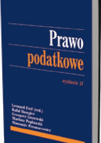 Okładka: Leonard Etel - Prawo podatkowe. Wydanie 2