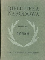 Okładka:  Petroniusz - Satyryki