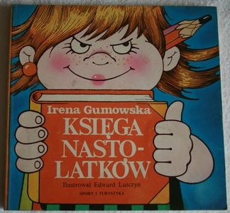 Okładka: Irena Gumowska - Księga nastolatków