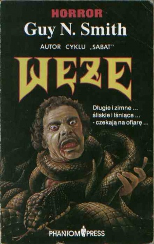 Okładka: Guy N. Smith - Węże
