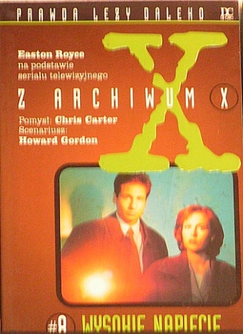 Okładka: Easton Royce - Z Archiwum X #8: Wysokie napięcie