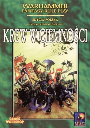 Okładka: Graeme Davis - Krew w ciemności