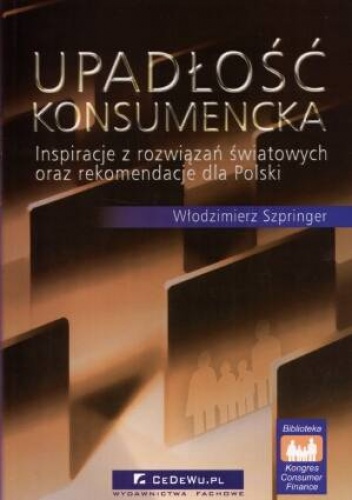 Okładka: Włodzimierz Szpringer - Upadłość konsumencka