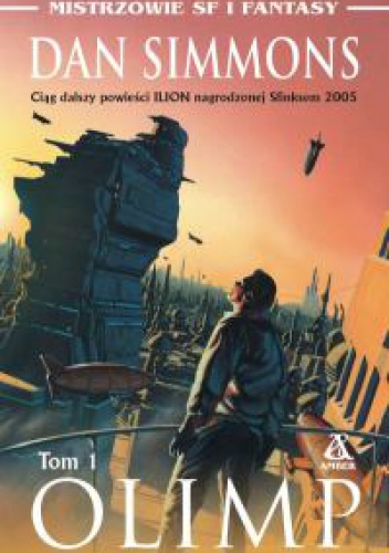 Okładka: Dan Simmons - Olimp tom 1