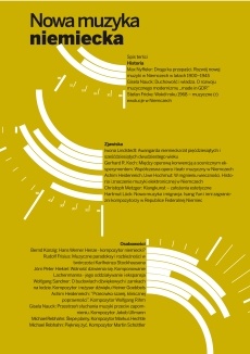 Okładka:  praca zbiorowa - Nowa muzyka niemiecka