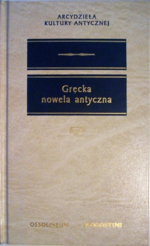 Okładka: Józef Flawiusz - Grecka nowela antyczna