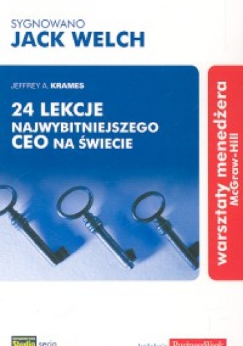 Okładka: Jeffrey Krames - 24 lekcje najwybitniejszego CEO na świecie