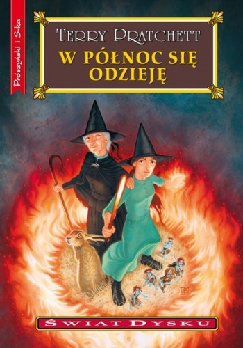 Okładka: Terry Pratchett - W północ się odzieję