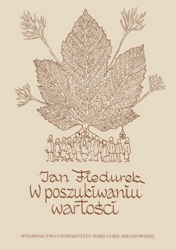 Okładka: Jan Fiedurek - W poszukiwaniu wartości