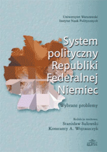 Okładka: Stanisław Sulowski - System polityczny Republiki Federalnej Niemiec (wybrane problemy)