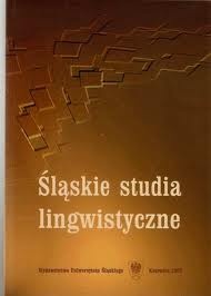Okładka: Joanna Sobczykowa - Śląskie studia lingwistyczne
