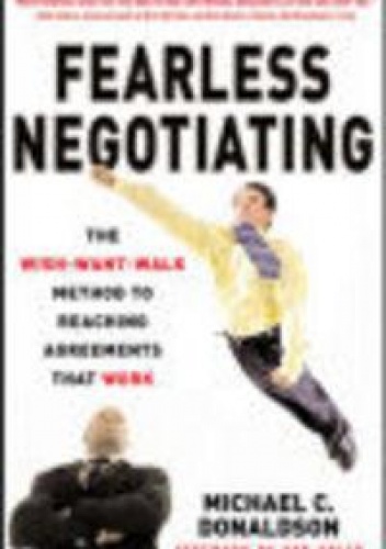 Okładka: M. Donaldson - Fearless Negotiating