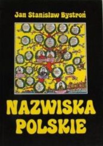 Okładka: Jan Stanisław Bystroń - Nazwiska polskie