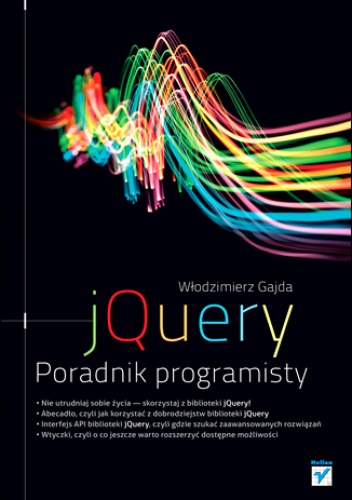Okładka: Włodzimierz Gajda - jQuery. Poradnik programisty