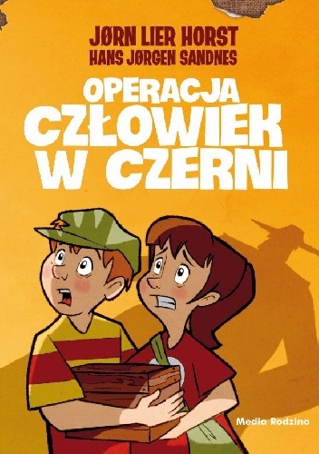 Okładka: Jørn Lier Horst - Operacja człowiek w czerni