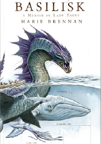 Okładka: Marie Brennan - The Voyage of the Basilisk
