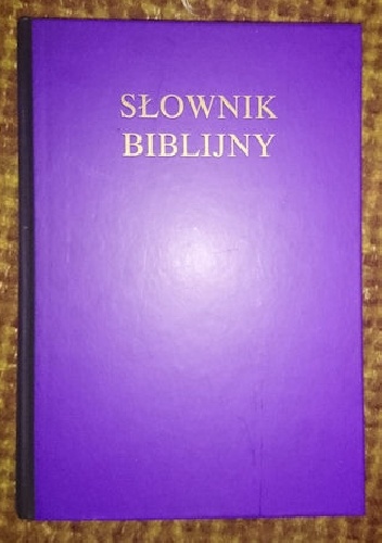 Okładka:  - Słownik biblijny