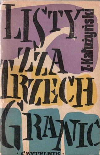 Okładka: Zygmunt Kałużyński - Listy zza trzech granic
