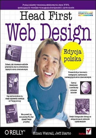 Okładka: Ethan Watrall - Head First Web Design. Edycja polska