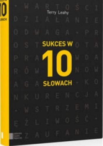 Okładka: Terry Leahy - Sukces w 10 słowach