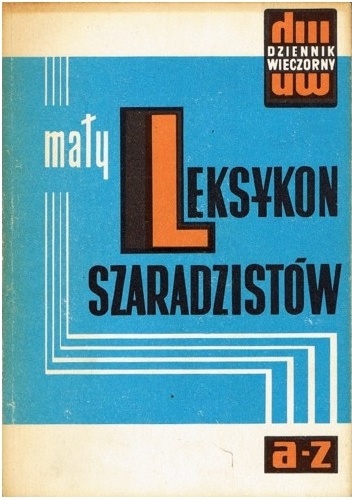 Okładka: Jerzy Marchewka - Mały leksykon szaradzistów. Od A do Z