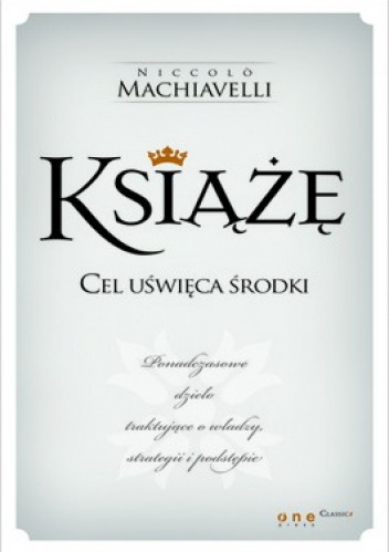 Okładka: Niccolò Machiavelli - Książę