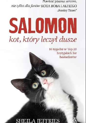 Okładka: Sheila Jeffries - Salomon – kot, który leczył dusze