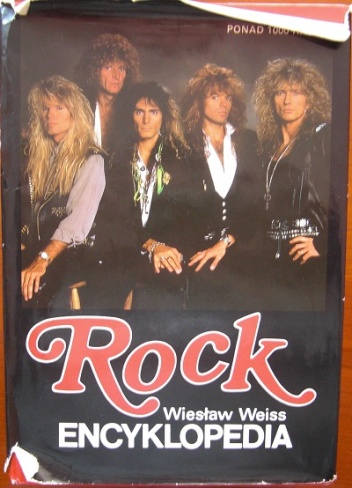 Okładka: Wiesław Weiss - Rock. Encyklopedia, t. 1