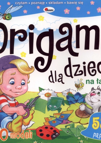 Okładka:  - Origami dla dzieci na łące
