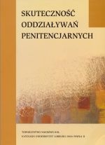 Okładka: Małgorzata Kuć - Skuteczność oddziaływań penitencjarnych