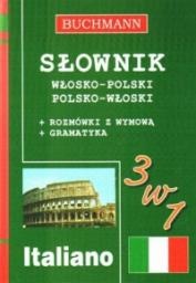 Okładka:  praca zbiorowa - Słownik 3w1 włosko-polski, polsko-włoski Słownik 3w1 włosko-polski, polsko-włoski