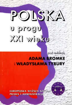 Okładka: Adam Bromke - Polska u progu XXI wieku