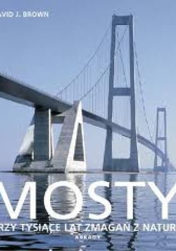 Okładka: David J. Brown - Mosty. Trzy tysiące lat zmagań z naturą.