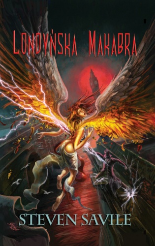 Okładka: Steven Savile - Londyńska Makabra
