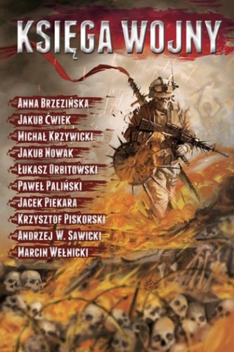 Okładka: Andrzej W. Sawicki - Księga wojny