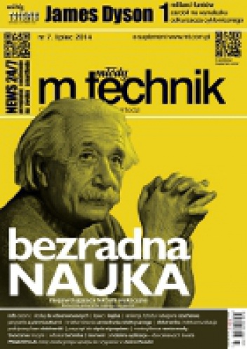Okładka:  - Młody Technik, nr 7 / lipiec 2014