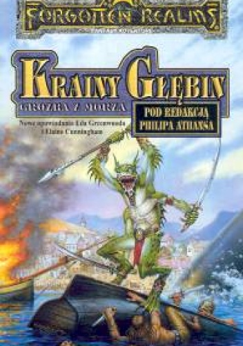 Okładka: Mel Odom - Krainy Głębin. Groźba z morza