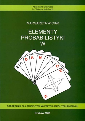 Okładka: Margareta Wiciak - Elementy probabilistyki w zadaniach