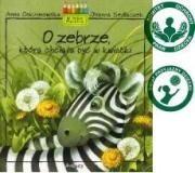 Okładka: Anna Onichimowska - O zebrze, która chciała być w kwiatki