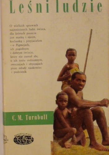Okładka: Colin M. Turnbull - Leśni ludzie