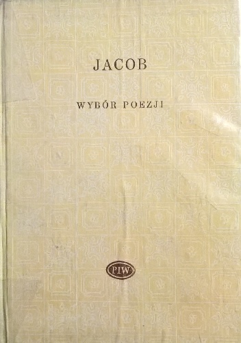 Okładka: Max Jacob - Wybór poezji