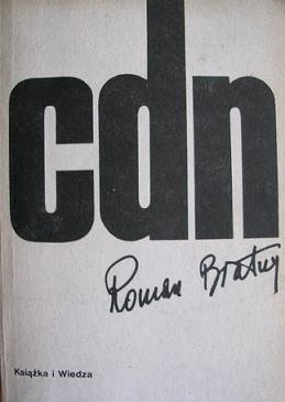 Okładka: Roman Bratny - Cdn