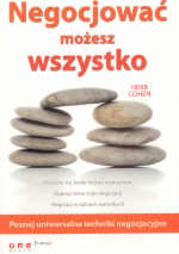 Okładka: Herb Cohen - Negocjować możesz wszystko